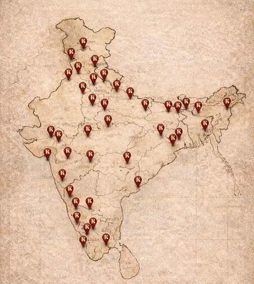 Kake Da Hotel Presence Across India